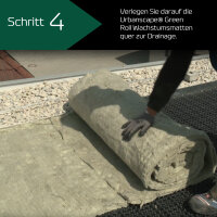 40m² KNAUF Urbanscape Gründach-System Dachbegrünung Standard Air 26L